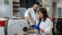 People working in a lab.